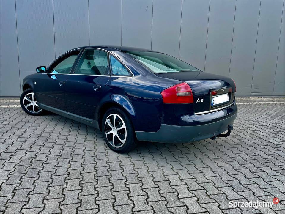 ŚliczneZadbaneAudiA6C5Sedan24V6GazDłOpłatyHakMożZ lakier metallic Motoryzacja Zduńska Wola