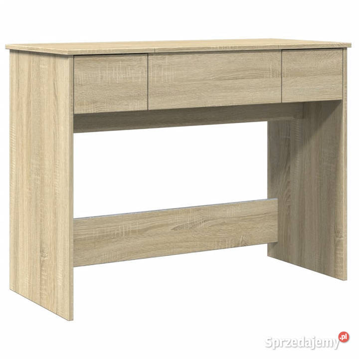 Toaletka z lustrem dąb sonoma 100x45x76 WM840697 Toaletki Warszawa