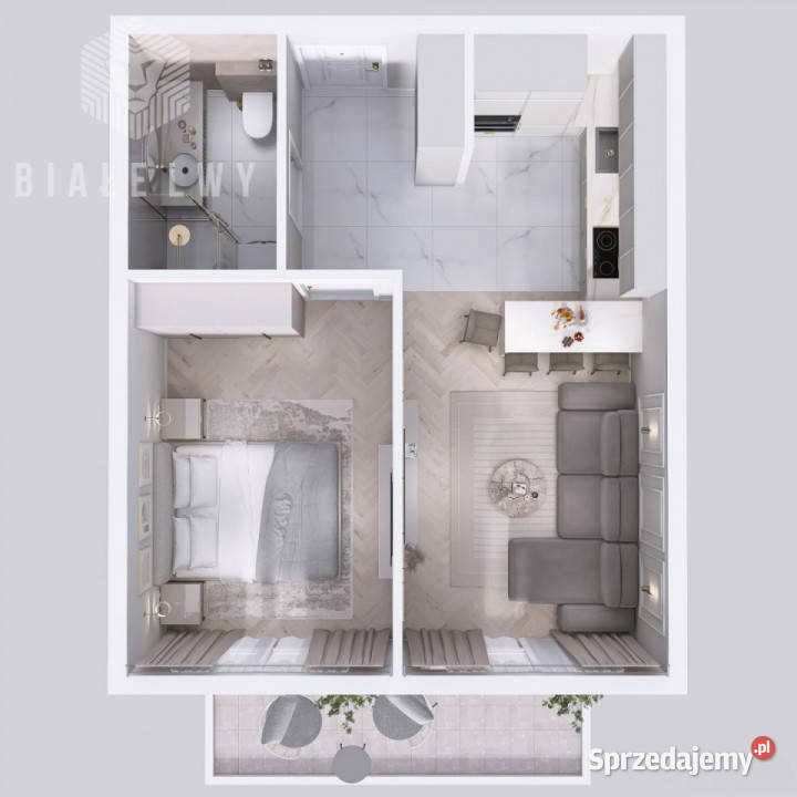 Mieszkanie 3733m2 2 pokojowe Warszawa mazowieckie