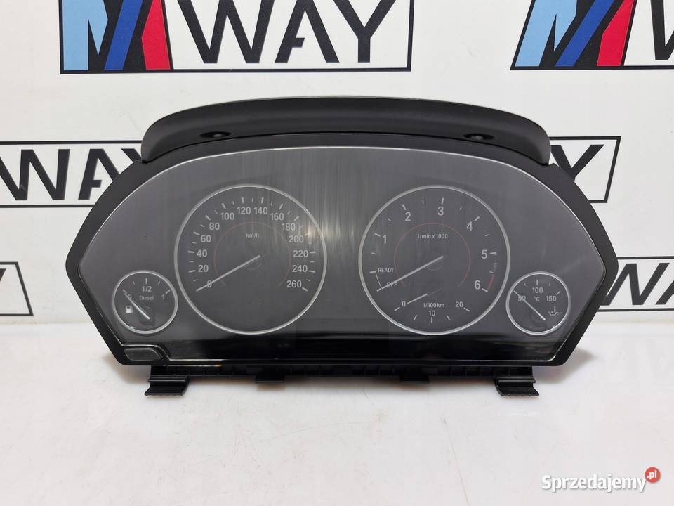 BMW F30 F32 F34 F36 LICZNIK ZEGARY DIESEL EUROPA