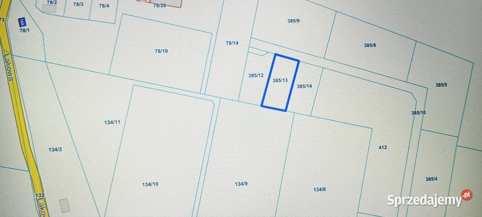 Działka z pozwoleniem na bliźniak