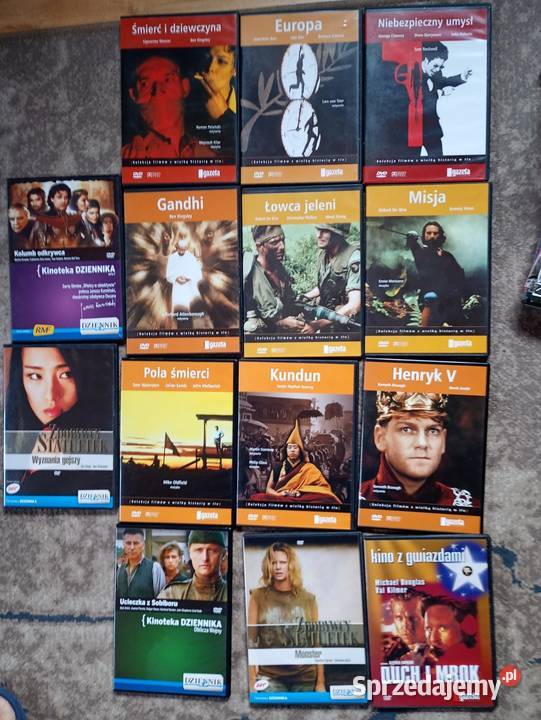 Zestaw DVD telewizorvideopłyty