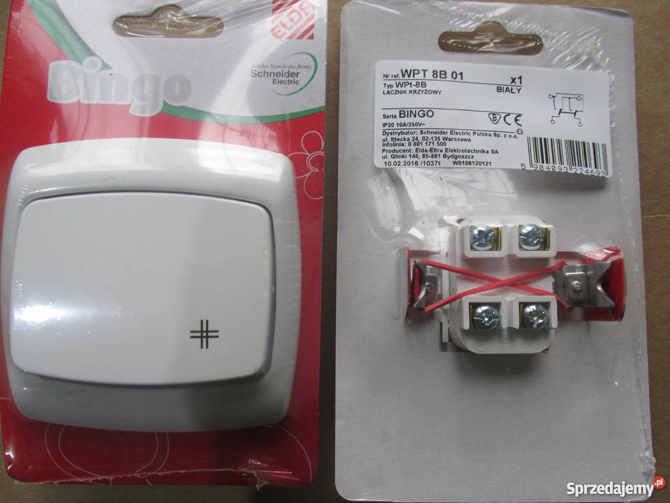 Gniazda i włączniki pokojowe wielkopolskie Kamieniec sprzedam