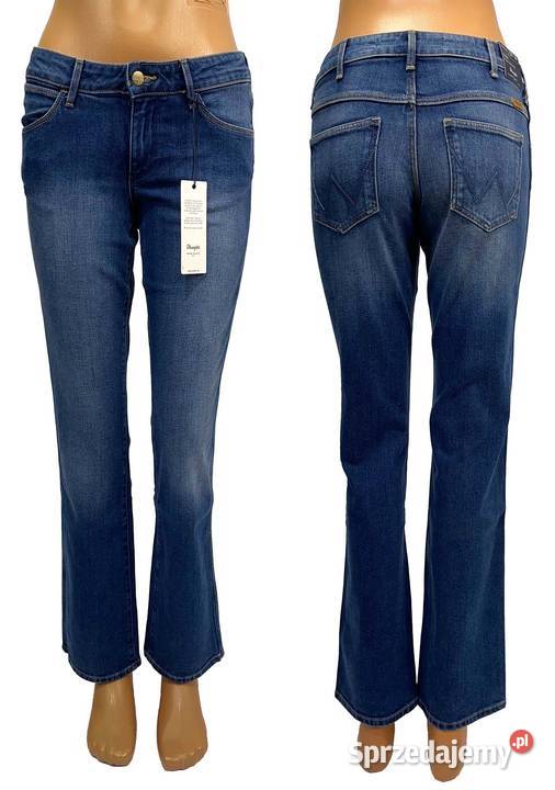 Spodnie damskie Wrangler Sara Meadow Blue W29 Pisz