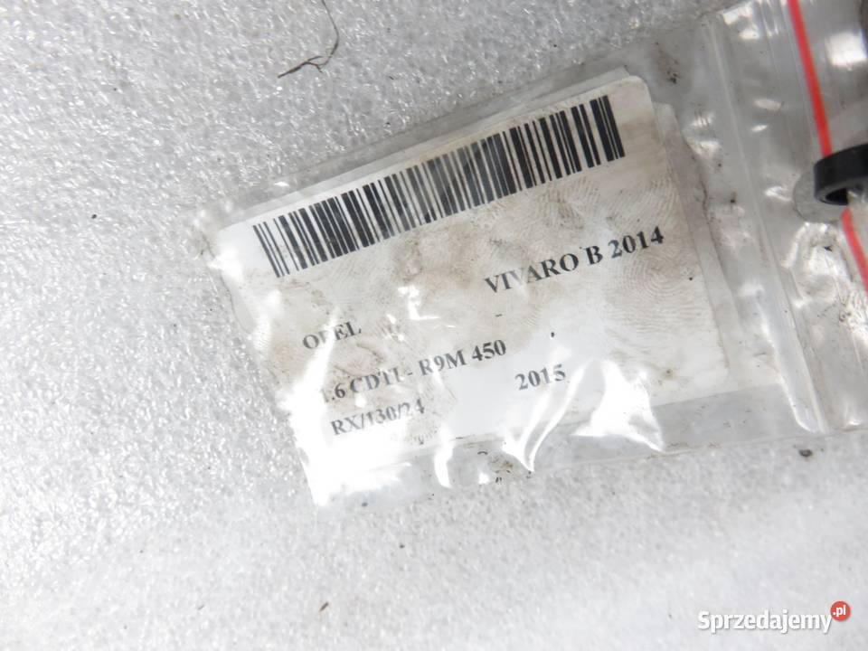 RURA INTERCOOLERA OPEL VIVARO B 16 CDTI