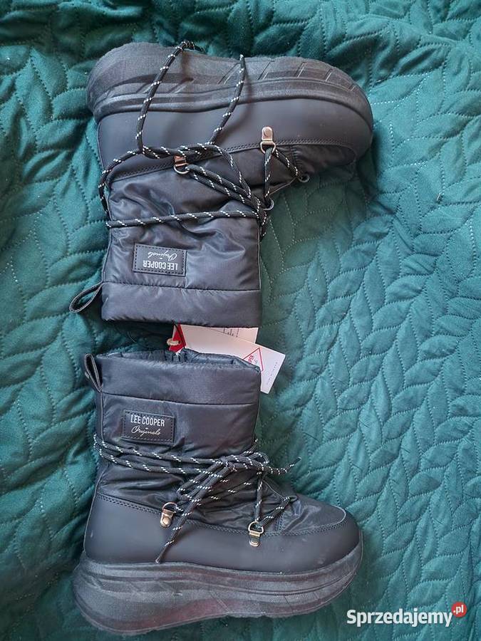 NOWE Buty zimowe Lee Cooper ocieplane 38 czarne Wrocław