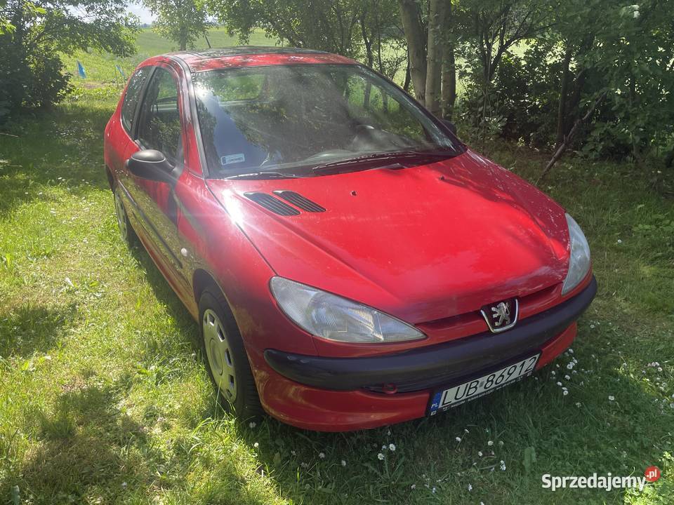 Peugot 206 2001r mały przebieg 206 Nałęczów