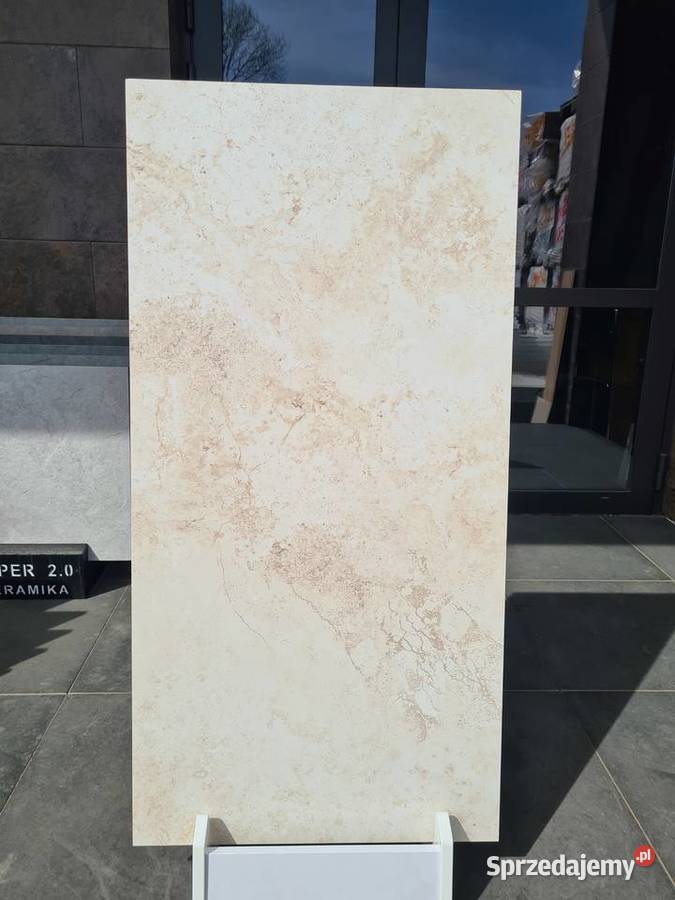 Płytki gres ALABASTER SHINE MAT 60X120 gat 3 łódzkie Opoczno