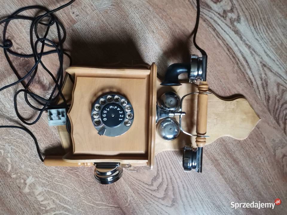 Kolekcjonerski telefon wiszący Baron z czasów Kraków