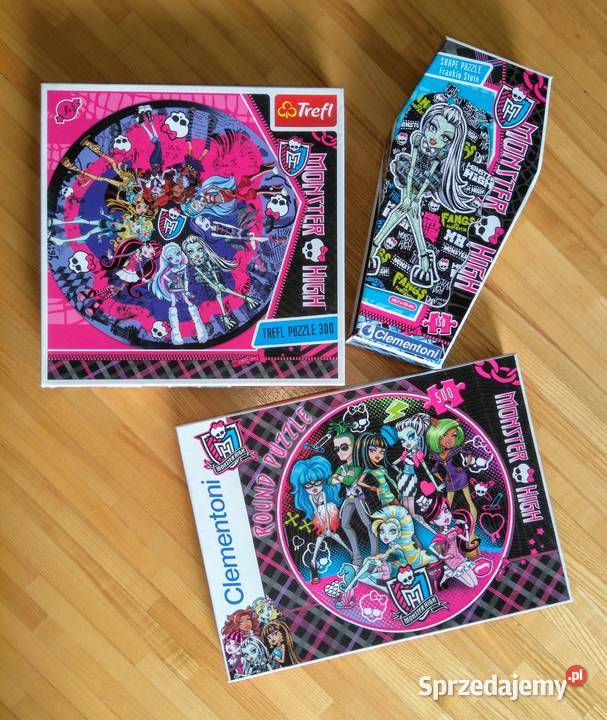 Puzzle 3 opakowania 500 300 150 elementów Trefl Trefl Warszawa