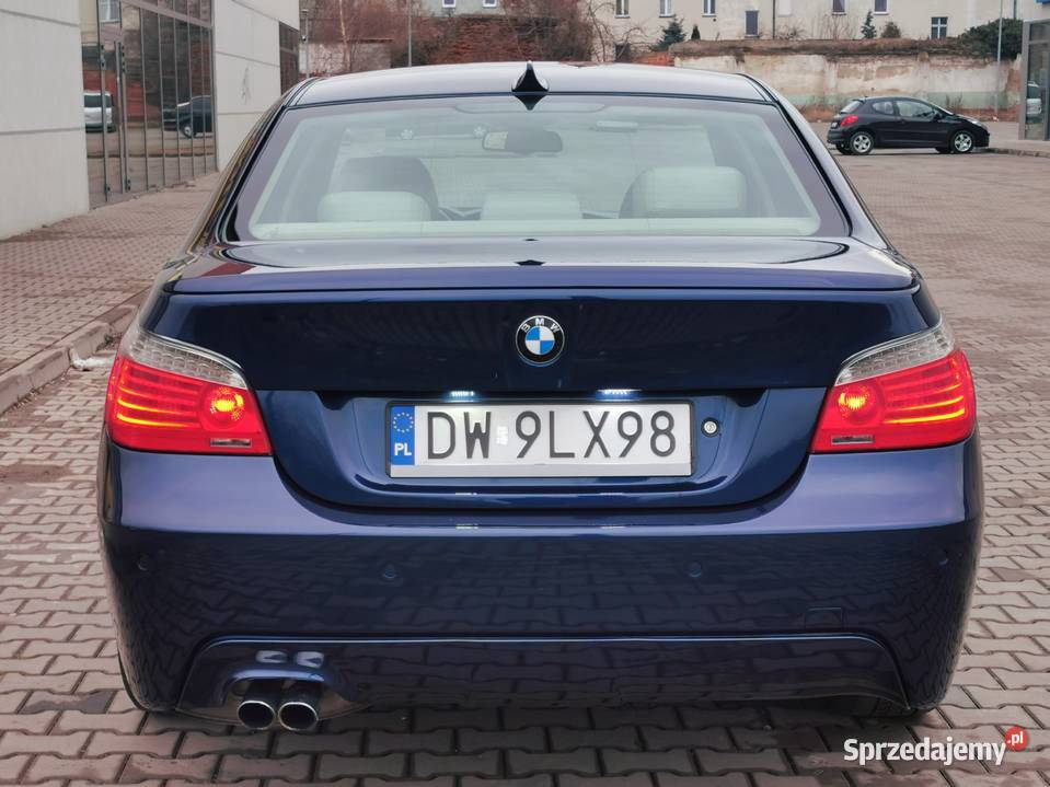 BMW E60 530XD 235 2007r m pakiet bogate Świebodzice