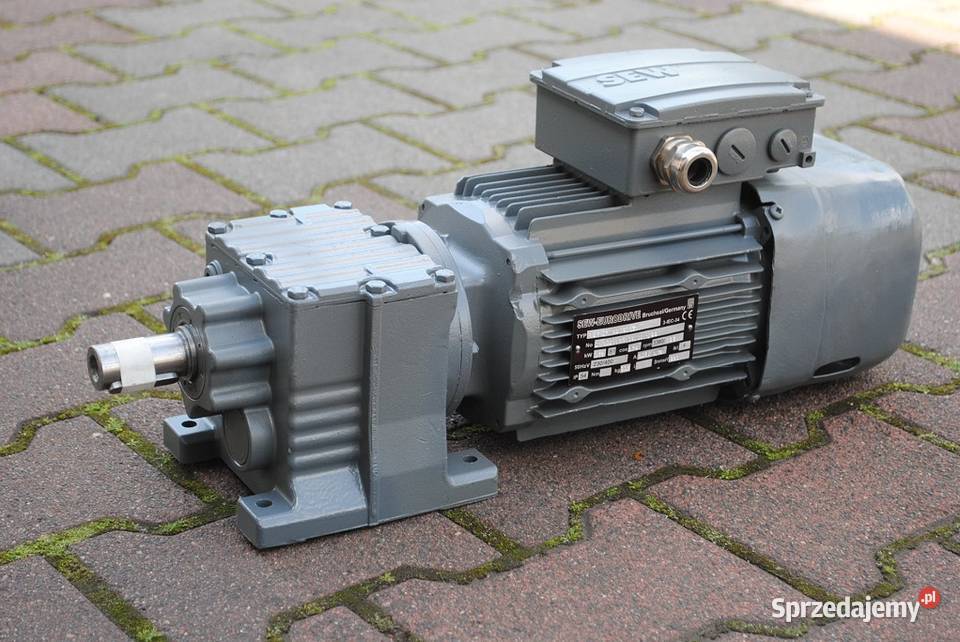 Motoreduktor 075kw 125obrmin z hamulcem Firmy Kargowa