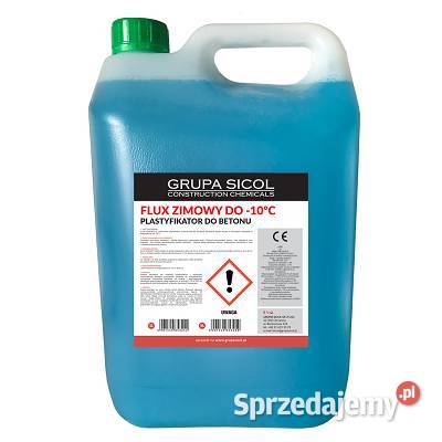 FLUX ZIMOWY plastyfikator 10L superplastyfikator Dodatki do zapraw Nysa
