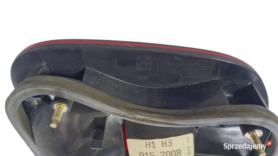 Lampa tylna w klapie LEWA Volvo S70 9700 9151633 osobowe Motoryzacja Ruda Śląska