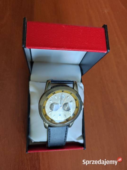Zegarek męski ze skórzaną bransoletą Eurotime Kielce