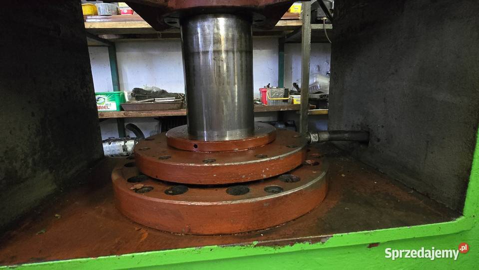 Prasa hydrauliczna wulkanizacyjna z płytami pomorskie Malbork