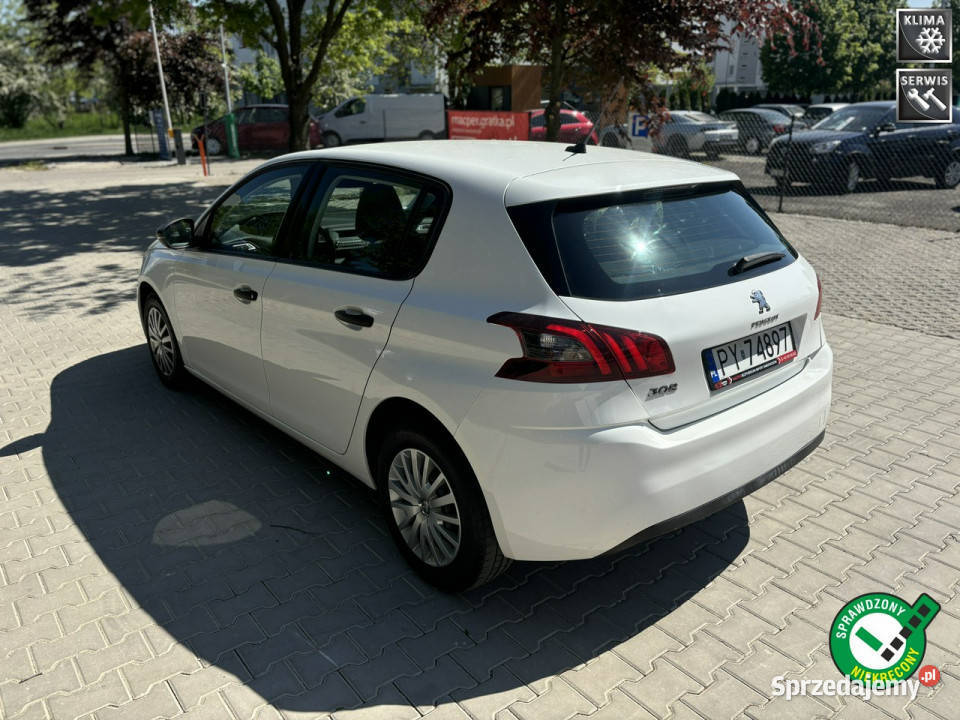 Peugeot 308 Kredyt bankowy na miejscu T9 35097km wielkopolskie Poznań