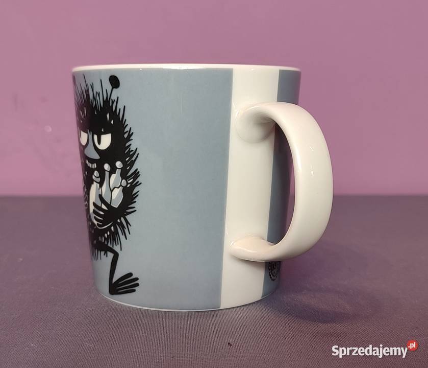 Muminki KUBEK Moomin Arabia Finland BOBEK szary Jasień sprzedam