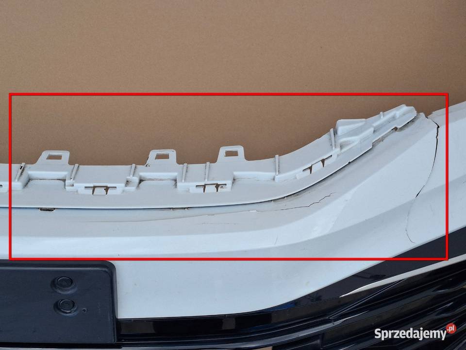 VW TIGUAN II 2 LIFT RLINE ZDERZAK PRZÓD PRZEDNI Zderzaki Bieleń