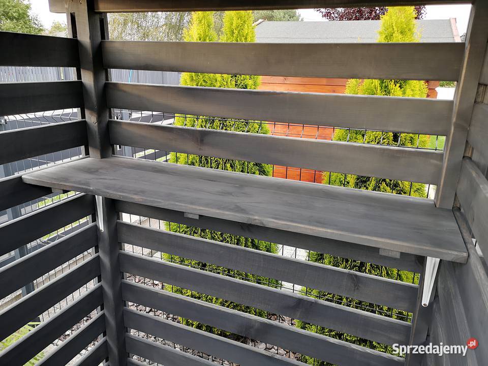 Drewutnia zadaszenie na kosz wiata SOLIDNA Kalety