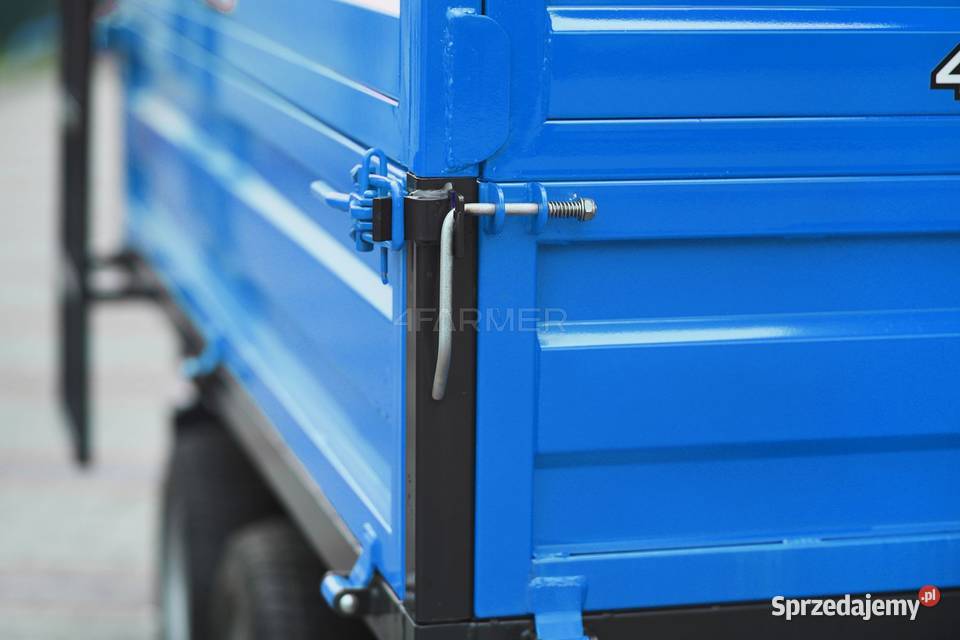 Przyczepa rolnicza dwuosiowa 25T z kiprem i podkarpackie Tajęcina