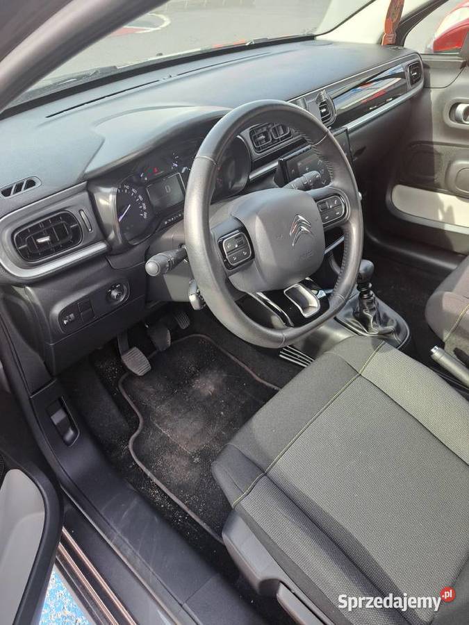 CITROEN C3 2022 PRZEBIEG 67 BEZWYPADKOWY manualna dolnośląskie Świdnica