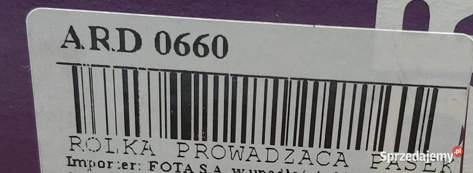 ROLKA PROWADZĄCA 80X20X23 FIAT ALFA LANCIA