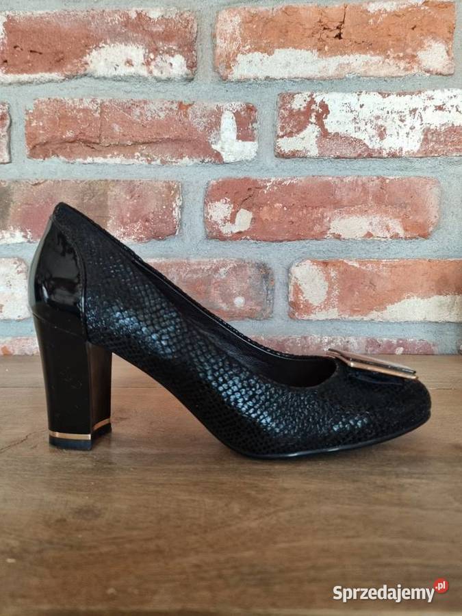 Czarne czółenka Nowe Warszawa