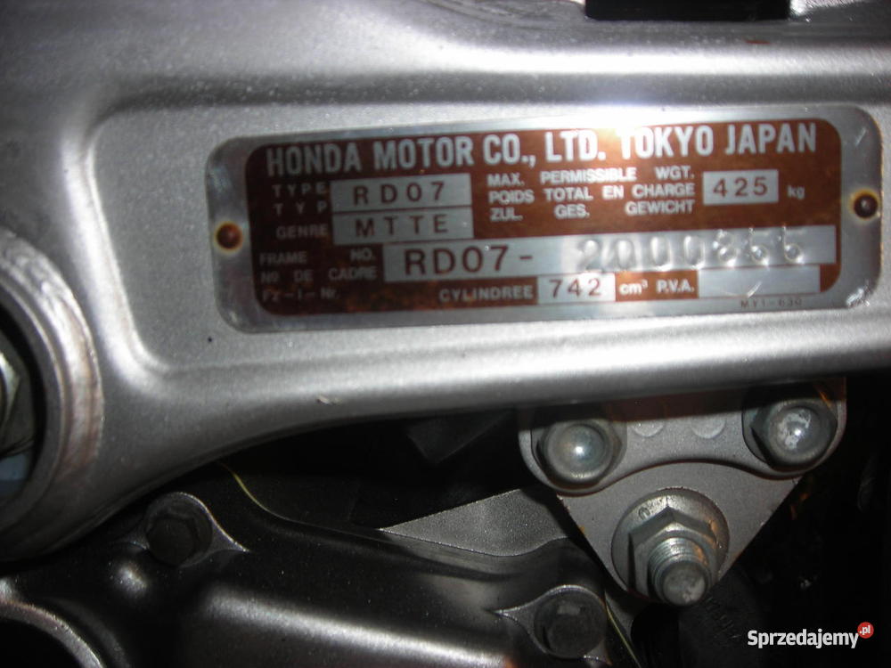 HONDA XRV 750 AFRICA TWIN Bielsko-Biała