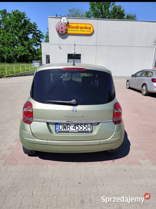 Renault Modus dolnośląskie Kąty Wrocławskie
