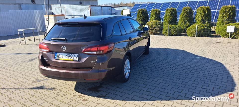 Opel Astra K 16 CDTI 2017r Kombi mazowieckie Siedlce
