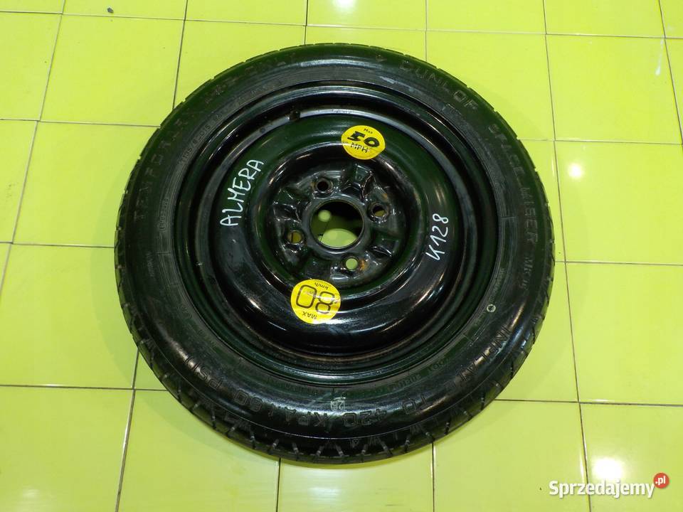 NISSAN ALMERA II N16 kolo dojazdowe 1358015 stalowe Suków sprzedam