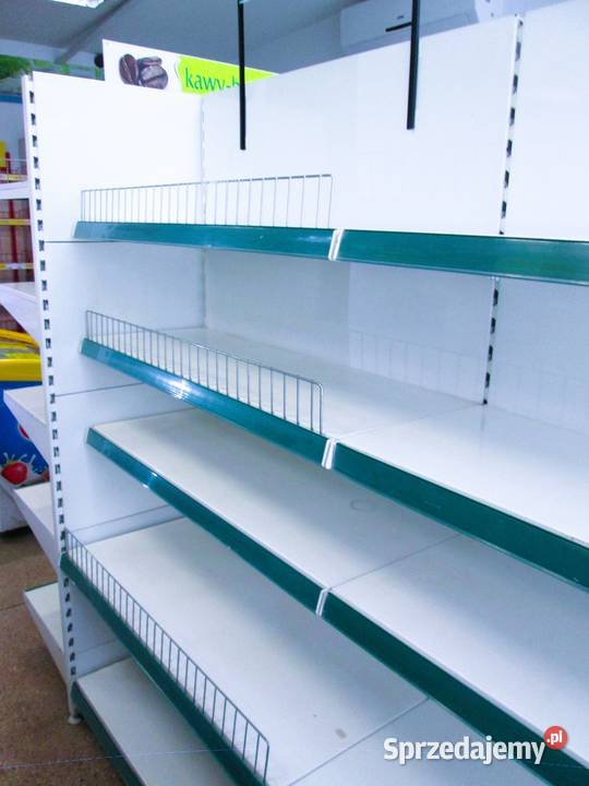 Regały sklepowe gondola 2mb zakończenie Gorlice sprzedam