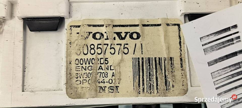 LICZNIK ZEGAR VOLVO V40 30857575 osobowe Lipno sprzedam