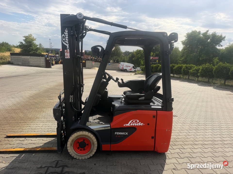 wózek widłowy elektryczny LINDE E1502 Evo 2022r Wózki widłowe Działoszyn
