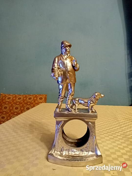 Bibelot myśliwy z psem na polowaniu Otwock sprzedam