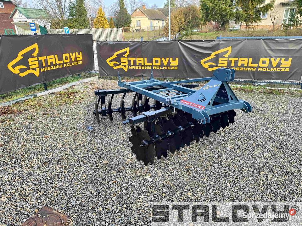 STALOVY Brona talerzowa talerzówka agregat 18m Barchaczów