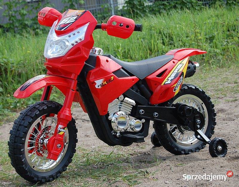 BAWIBUS Autko motorek MOTOR CROSS na akumulator