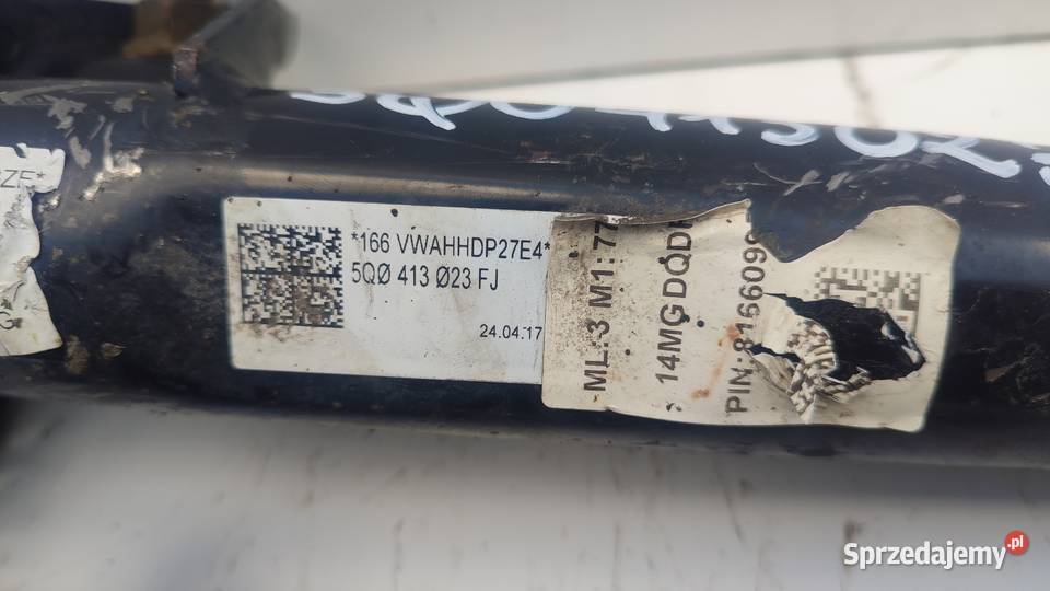 VW GOLF VII 7 AMORTYZATOR PRZÓD PRAWY LEWY świętokrzyskie sprzedam