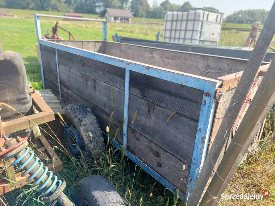 Przyczepa do traktora nieuszkodzony małopolskie Brzeźnica sprzedam
