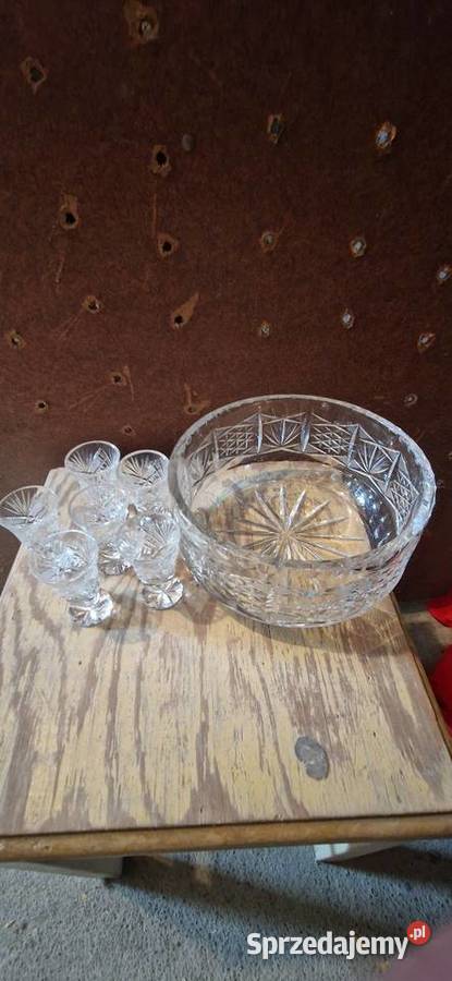 Kryształ wazon komplet