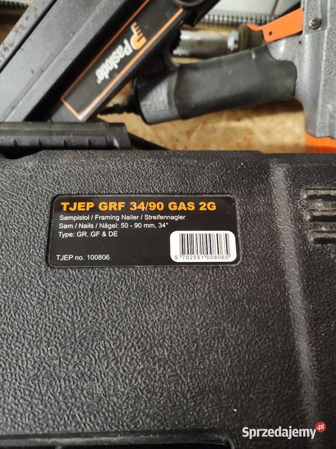 Gwoździarka TJEP Gas Gwoździarki Świdnica sprzedam