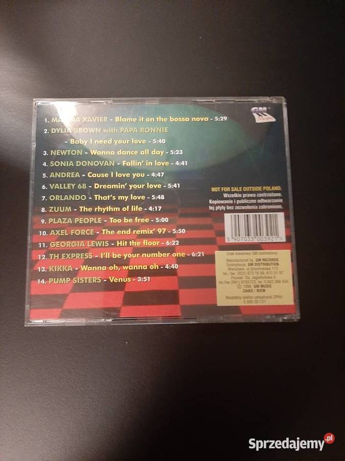 Power Of Eurodance CD GM Music Italodance 90s Tychy