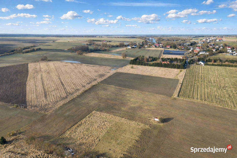 Działka pod hale magazynowo produkcyjną Smolęcin