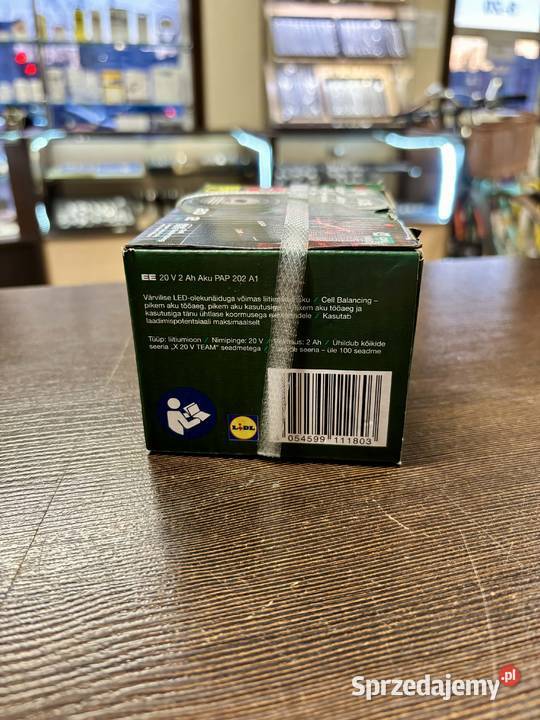 Akumulator Parkside 20V 2Ah Fabrycznie Elbląg