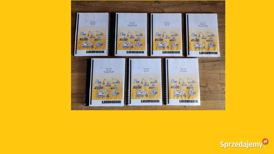LIEBHERR instrukcja napraw do WSZYSTKICH MODELI pomorskie