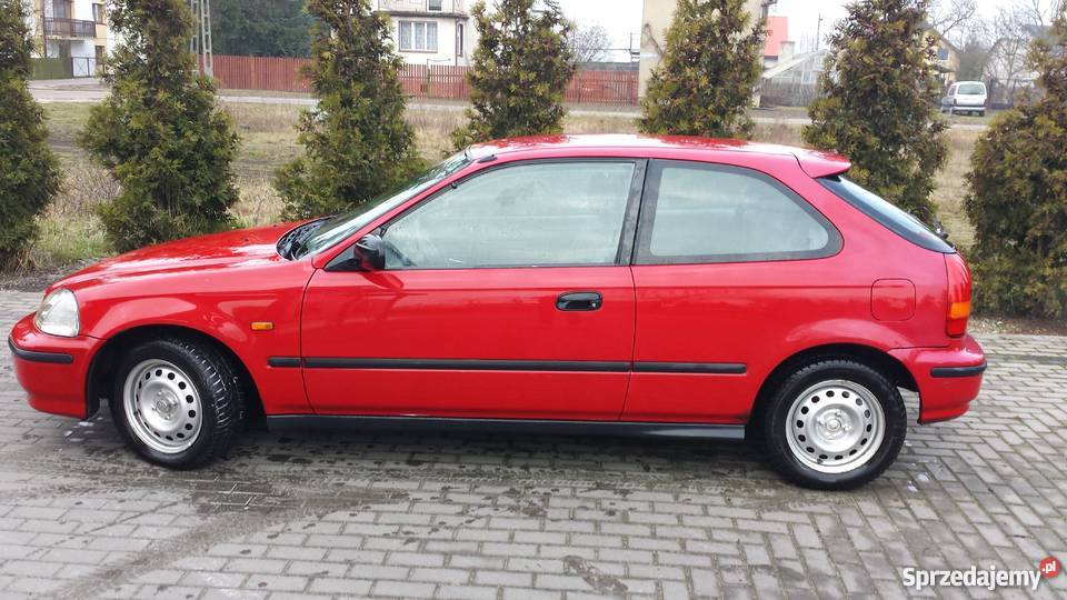 Honda Civic VI Klimatyzacja manualna Słomowo