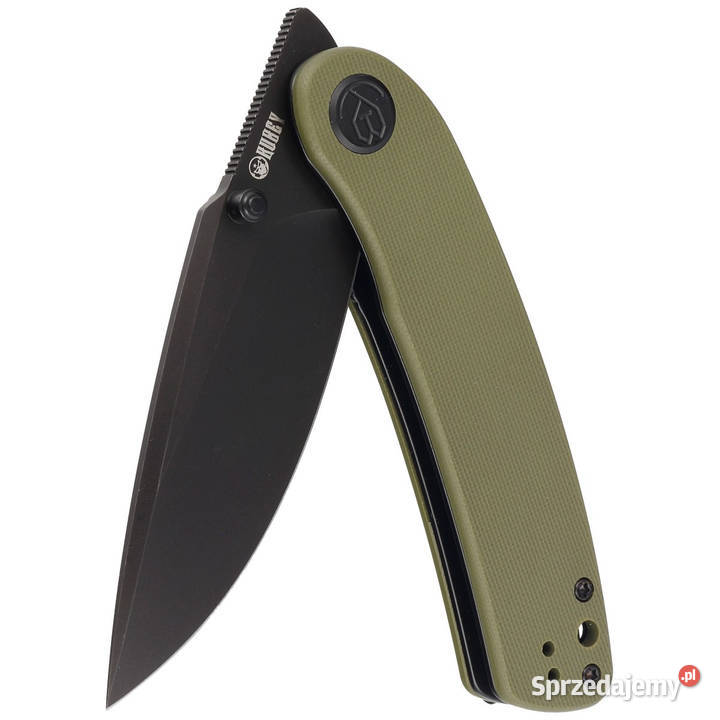 Nóż składany Kubey Momentum Green G10 Dark Warszawa
