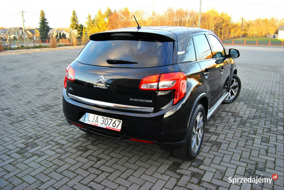Citroen C4 Aircross NAVI Kamera grzana SKÓRA klimatyzacja lubelskie Modliborzyce
