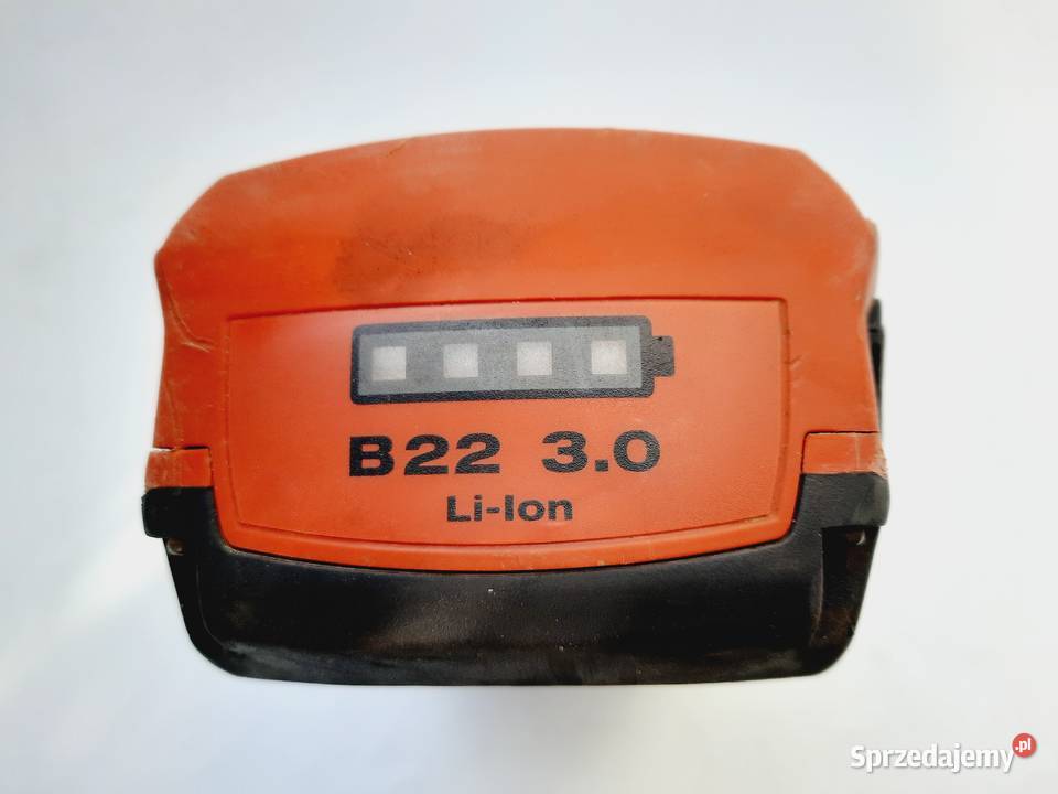 Akumulator Hilti 22V 3Ah B22 sprawny oryginalny Akumulatory
